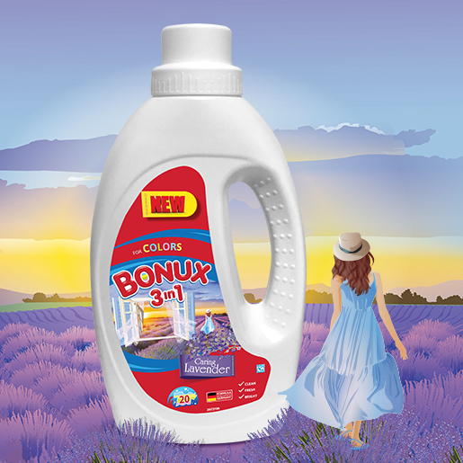 Bonux 3в1 Caring Lavender Течен